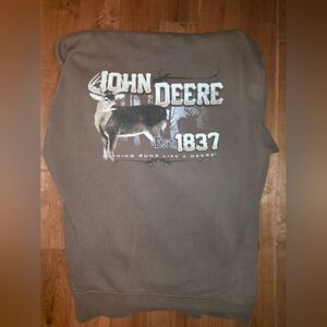 John Deere Men's Sweater in Brown